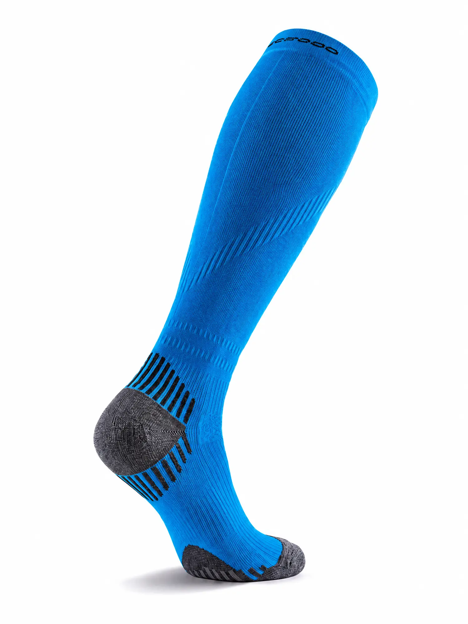 RUN COMPRESSION Kompressziós hosszú szárú futózokni +ezüstion - Kék - Image 3