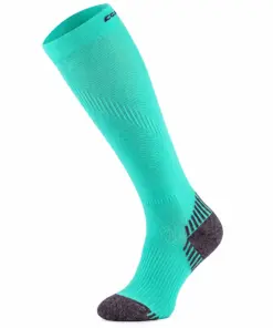 RUN COMPRESSION Kompressziós hosszú szárú futózokni +ezüstion - Menta