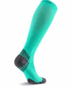 Alternative view of RUN COMPRESSION Kompressziós hosszú szárú futózokni +ezüstion - Menta