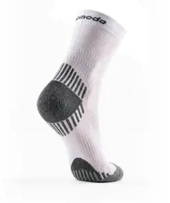 Alternative view of RUN COMPRESSION Kompressziós futózokni +ezüstion - Fehér