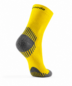 Alternative view of RUN COMPRESSION Kompressziós futózokni +ezüstion - Sárga
