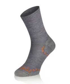 ALPACA OUTDOOR Merinó +alpaka gyapjú túrazokni - Szürke