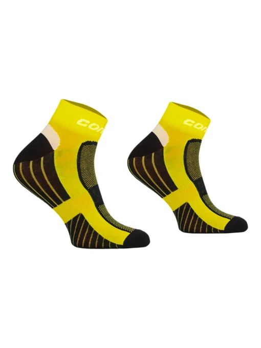 CYCLING PERFORMANCE Drytex ezüstionos kerékpáros zokni - Sárga - Image 2