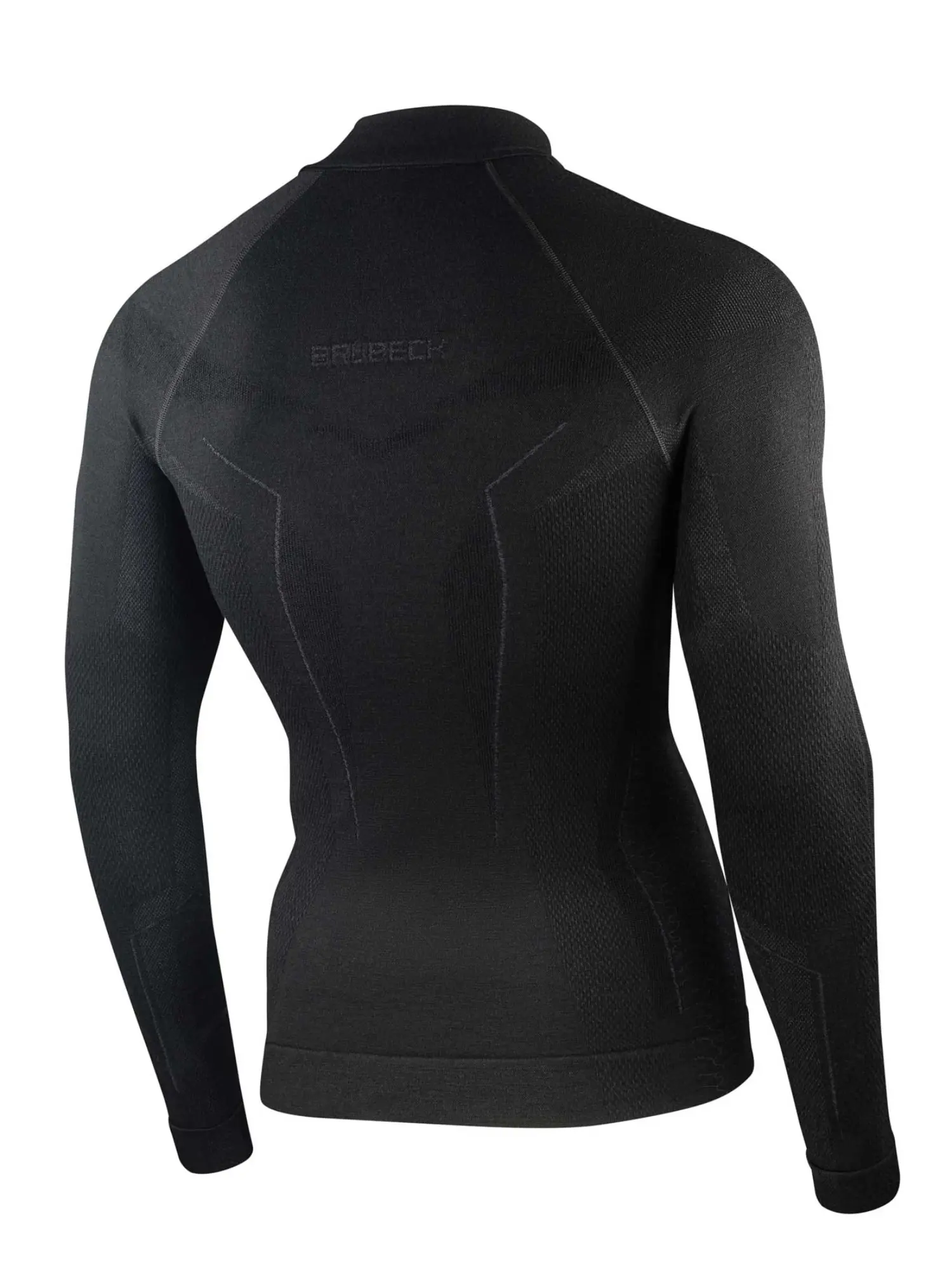 EXTREME MERINO Férfi merinó gyapjú cipzáras aláöltözet felső - Fekete - Image 10