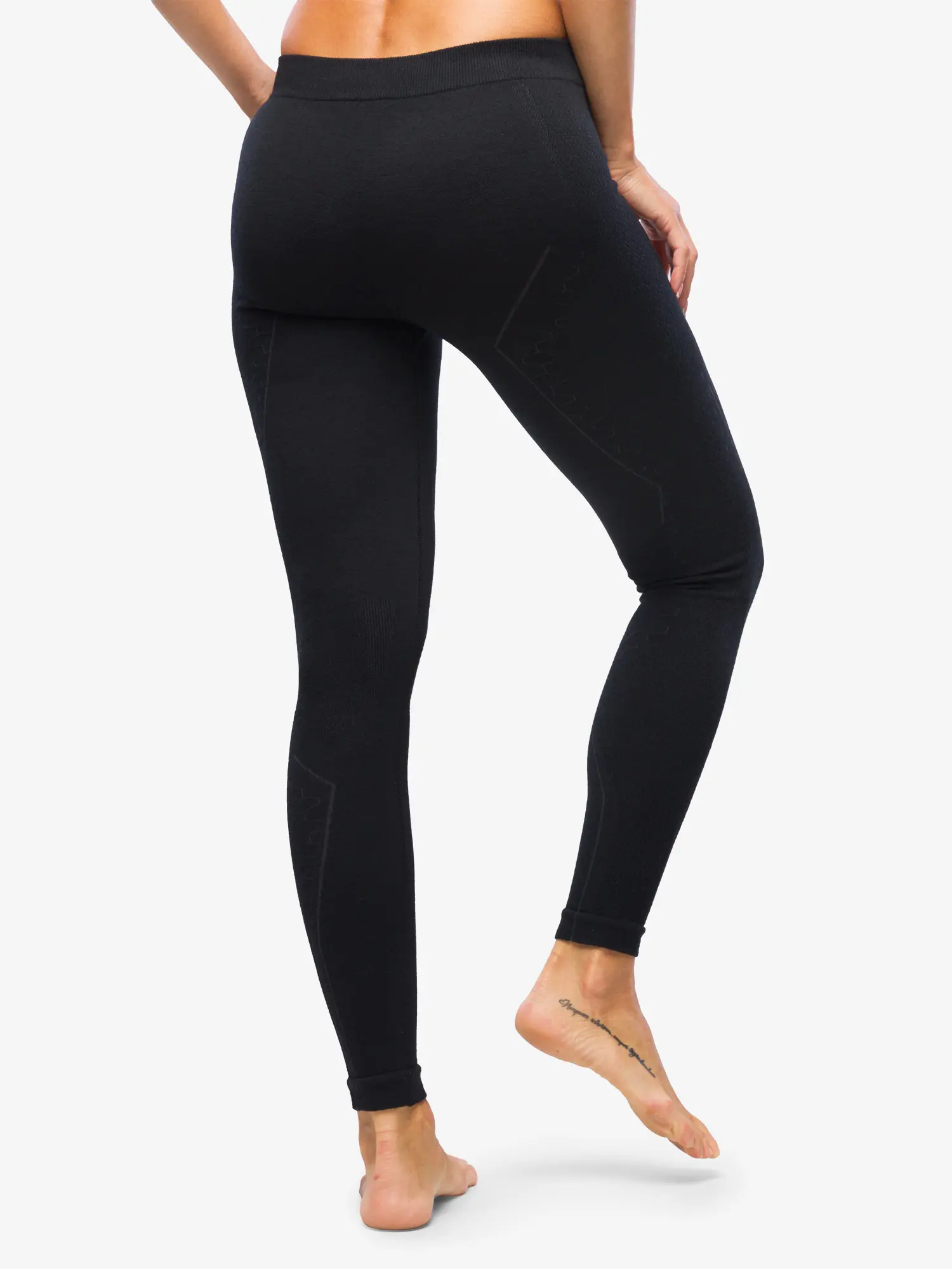 EXTREME MERINO Női merinó gyapjú aláöltözet alsó - Fekete - Image 3