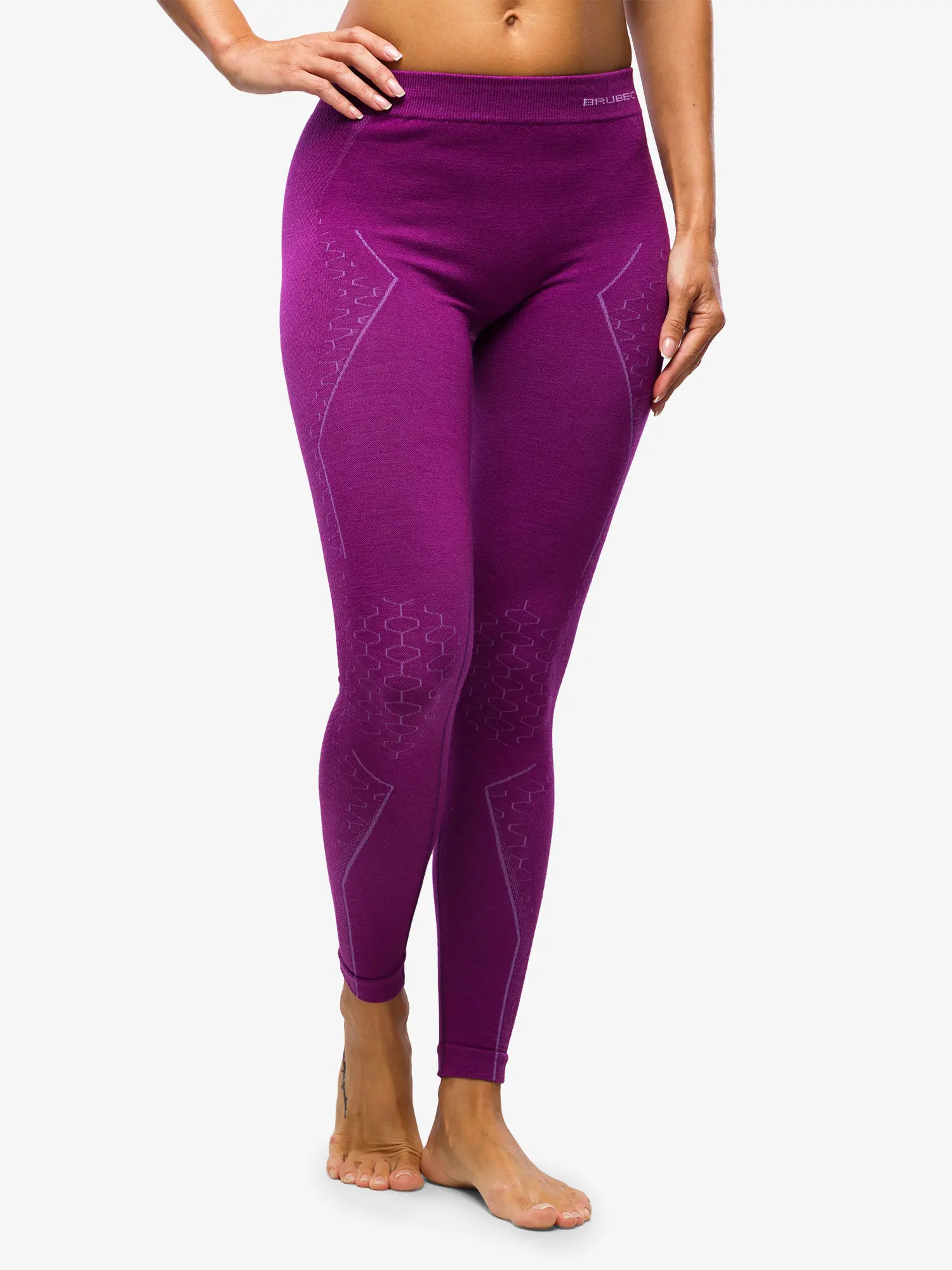 EXTREME MERINO Női merinó gyapjú aláöltözet alsó - Bíbor - Image 2