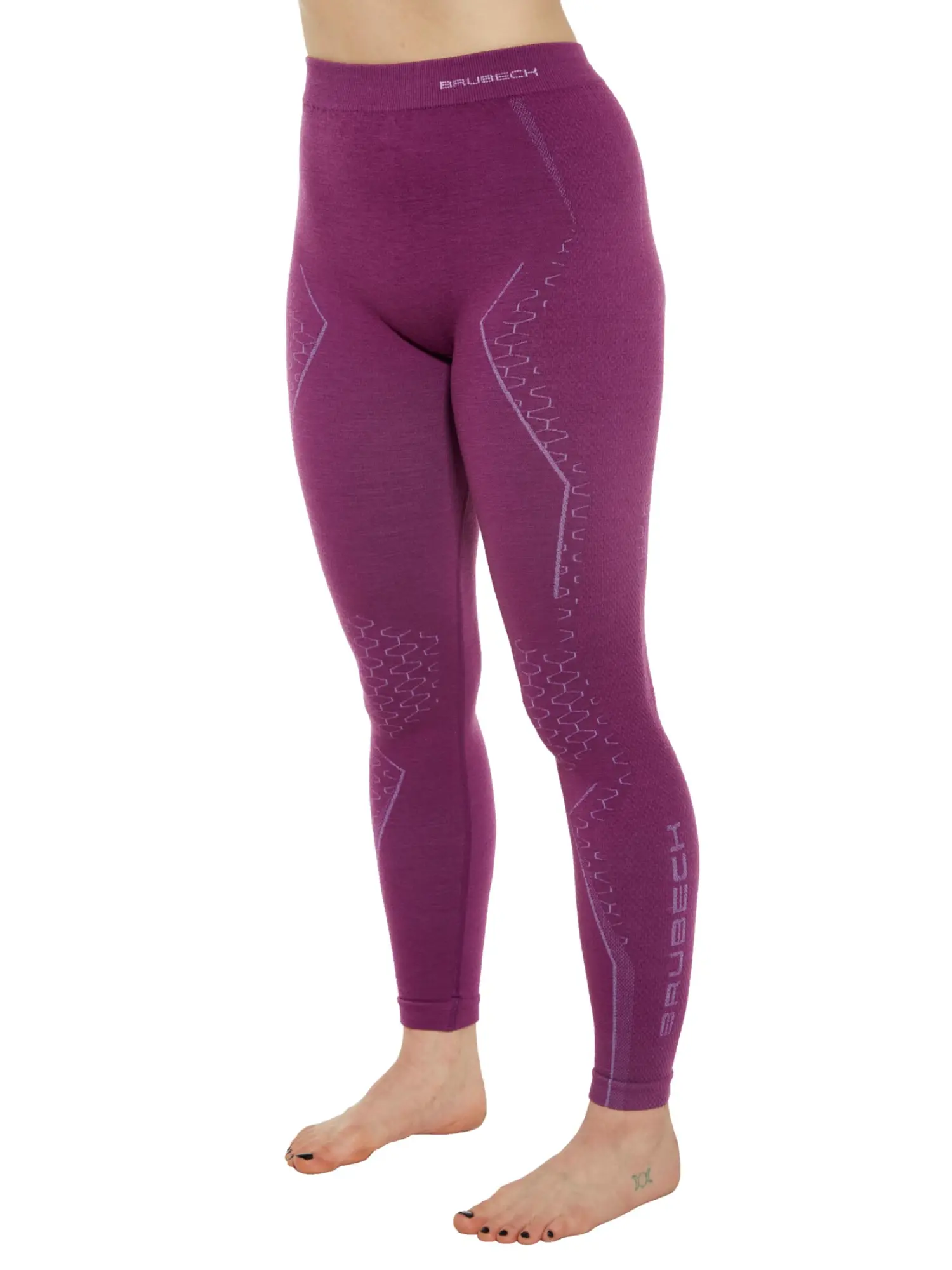 EXTREME MERINO Női merinó gyapjú aláöltözet alsó - Bíbor - Image 6