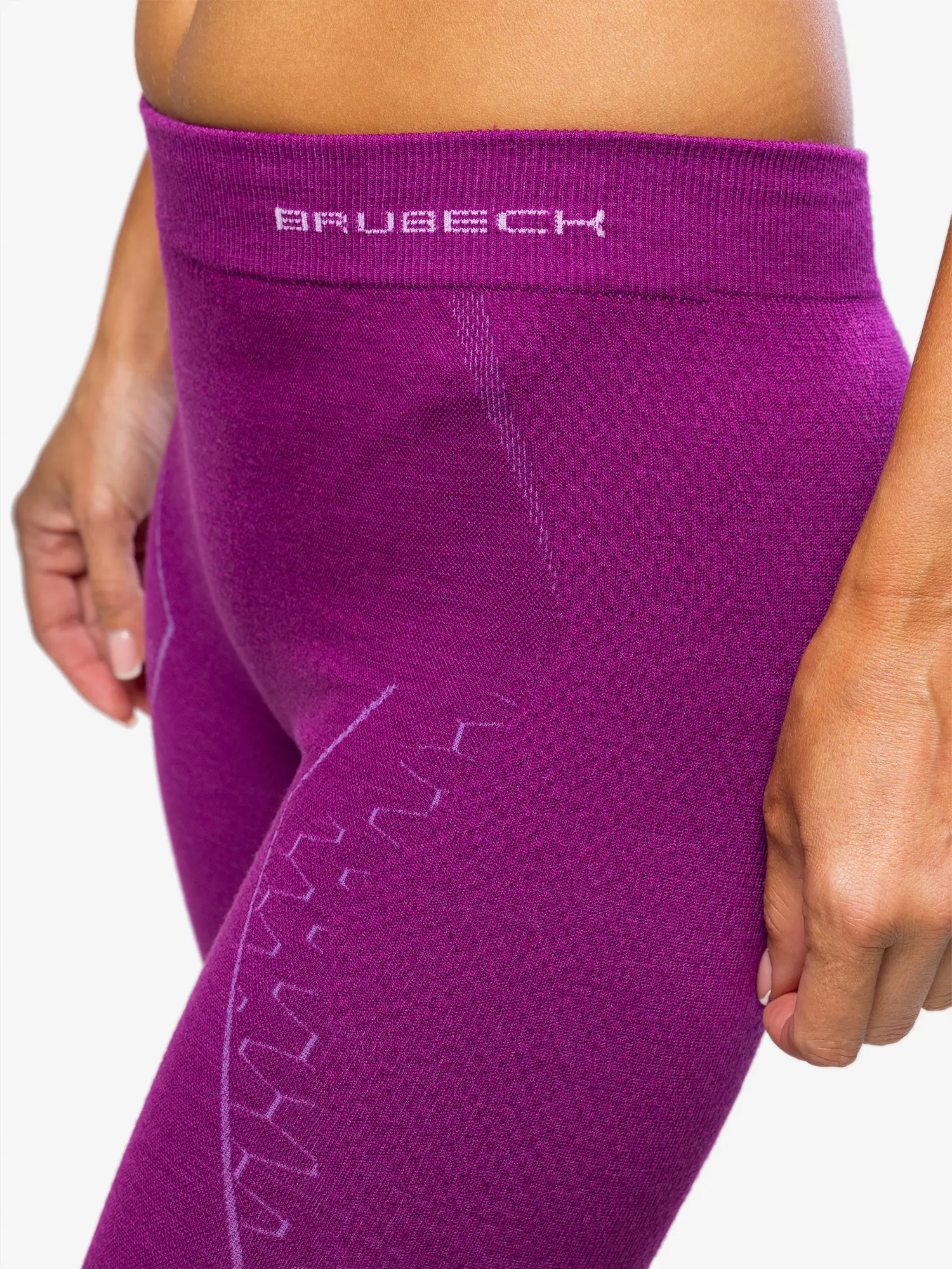 EXTREME MERINO Női merinó gyapjú aláöltözet alsó - Bíbor - Image 5