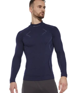 EXTREME MERINO Férfi merinó gyapjú aláöltözet felső - Sötétkék