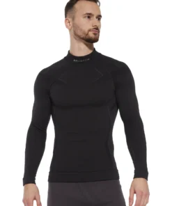 EXTREME MERINO Férfi merinó gyapjú aláöltözet felső - Fekete