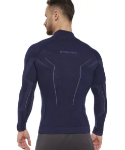 Alternative view of EXTREME MERINO Férfi merinó gyapjú aláöltözet felső - Sötétkék