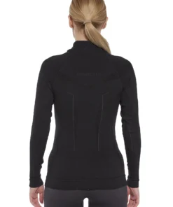 Alternative view of EXTREME MERINO Női merinó gyapjú aláöltözet felső - Fekete