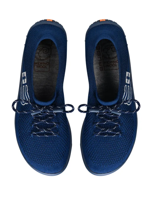 BAREFOOT 25' Férfi merinó gyapjú mezítlábas cipő - Sötétkék - Image 6