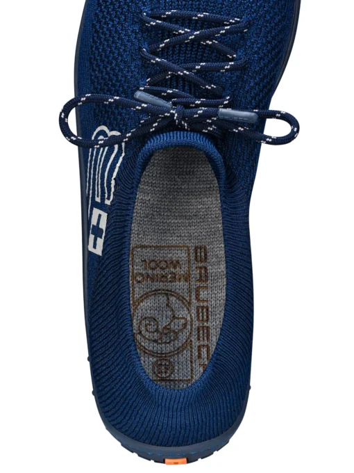 BAREFOOT 25' Férfi merinó gyapjú mezítlábas cipő - Sötétkék - Image 8