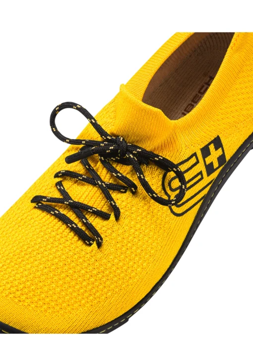 BAREFOOT 25' Férfi merinó gyapjú mezítlábas cipő - Sárga / Fekete - Image 3