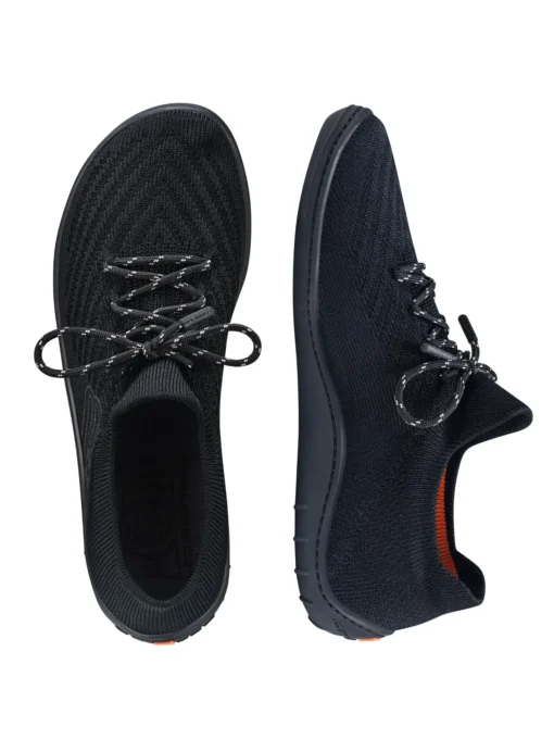 BAREFOOT 25' Női merinó gyapjú mezítlábas cipő - Fekete - Image 5