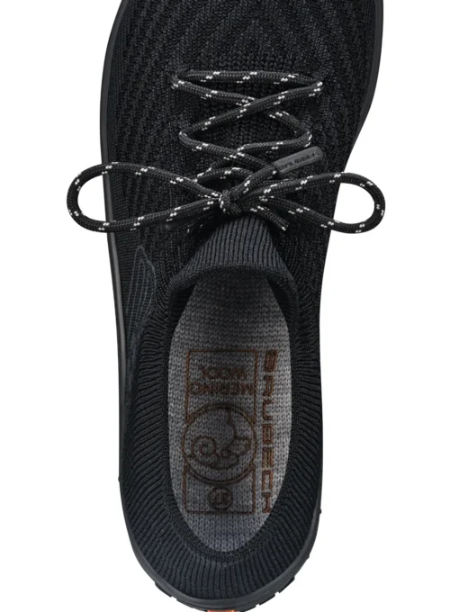 BAREFOOT 25' Női merinó gyapjú mezítlábas cipő - Fekete - Image 8