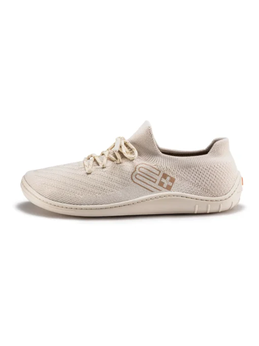 BAREFOOT 25' Női merinó gyapjú mezítlábas cipő - Krém - Image 2