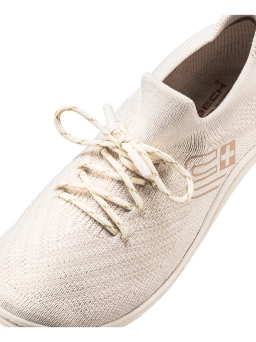 BAREFOOT 25' Női merinó gyapjú mezítlábas cipő - Krém - Image 3