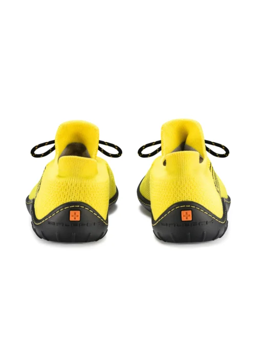 BAREFOOT 25' Női merinó gyapjú mezítlábas cipő - Sárga / Fekete - Image 4