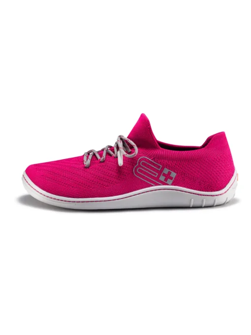BAREFOOT 25' Női merinó gyapjú mezítlábas cipő - Pink / Világosszürke - Image 2