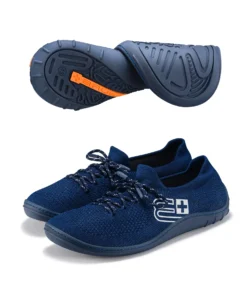 BAREFOOT 25' Férfi merinó gyapjú mezítlábas cipő - Sötétkék