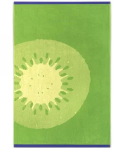 BEACH FRUIT Strandtörölköző (100cm×160cm) - Kiwi