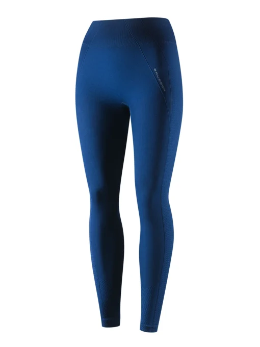 CASUAL Női magas derekú rugalmas leggings - Sötétkék - Image 3