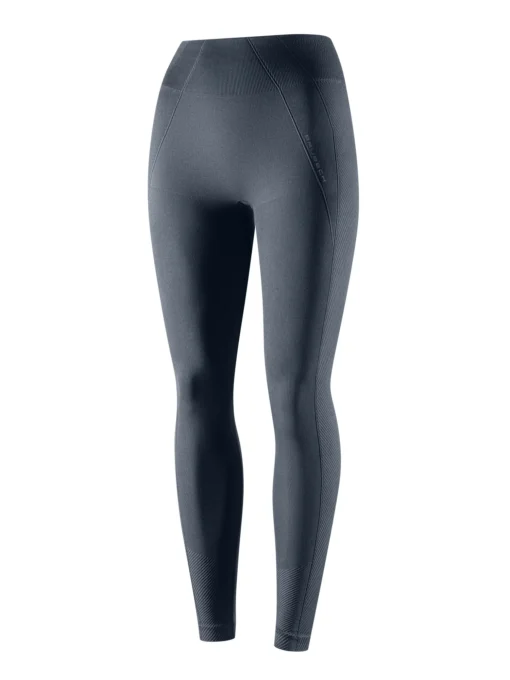 CASUAL Női magas derekú rugalmas leggings - Grafit - Image 3