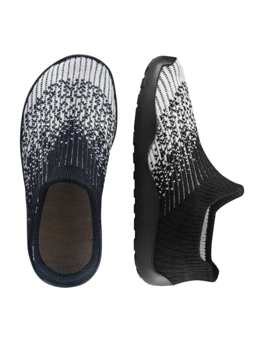 BAREFOOT Gyermek merinó gyapjú mezítlábas cipő - Fekete - Image 5