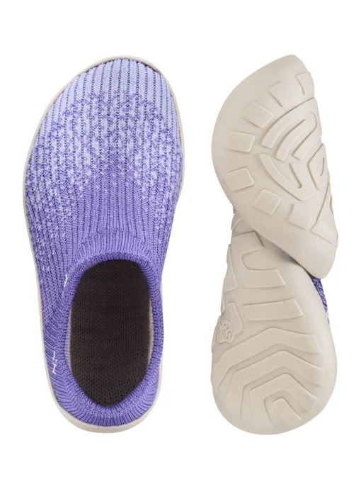 BAREFOOT Gyermek merinó gyapjú mezítlábas cipő - Lila / Krém - Image 10