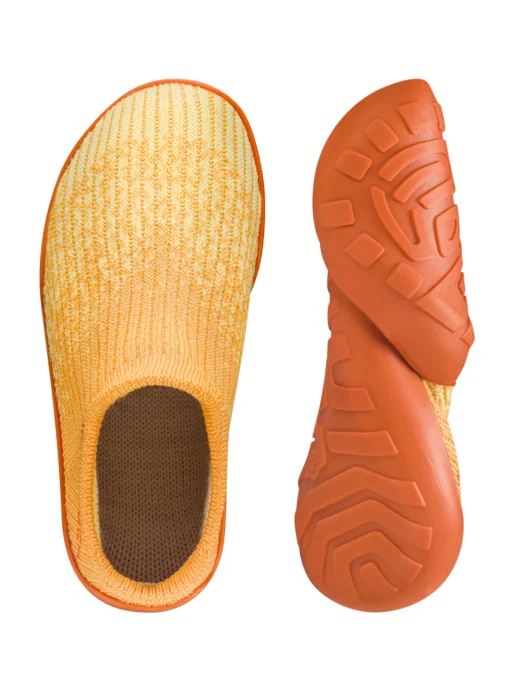 BAREFOOT Gyermek merinó gyapjú mezítlábas cipő - Narancs - Image 2