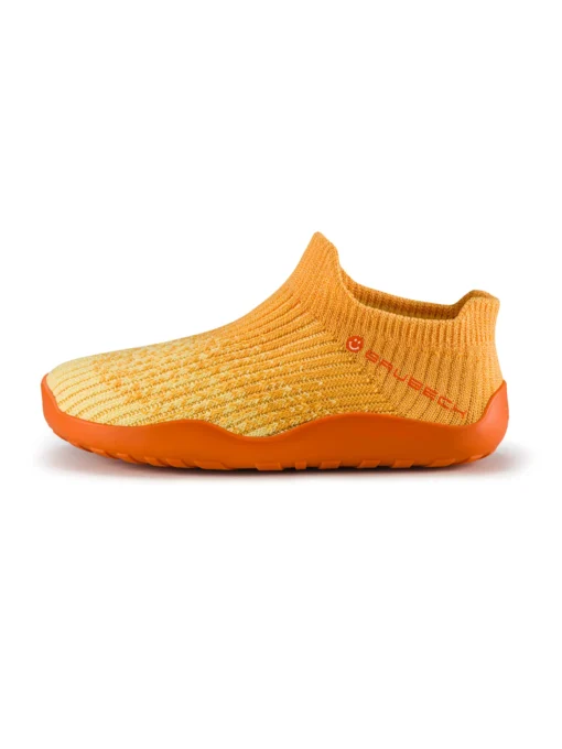 BAREFOOT Gyermek merinó gyapjú mezítlábas cipő - Narancs - Image 3