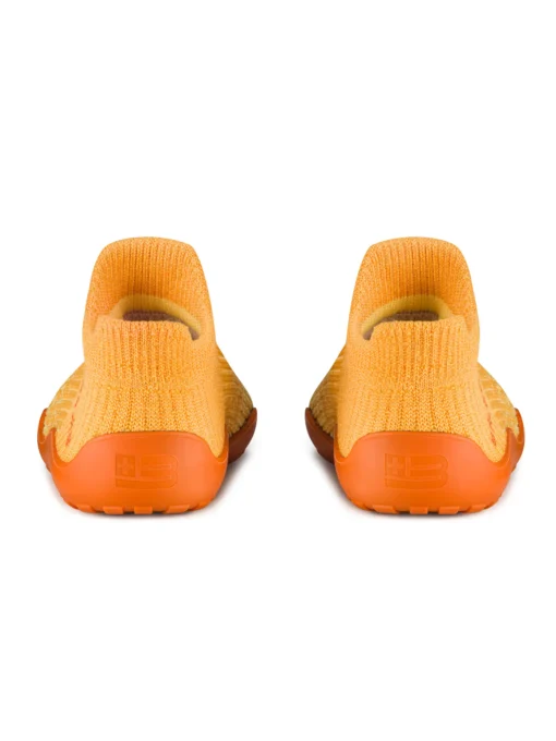 BAREFOOT Gyermek merinó gyapjú mezítlábas cipő - Narancs - Image 11