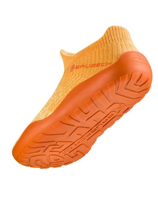 BAREFOOT Gyermek merinó gyapjú mezítlábas cipő - Narancs - Image 6