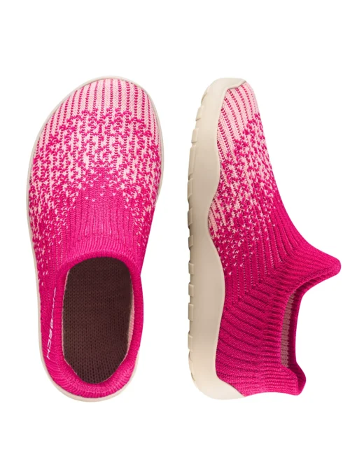 BAREFOOT Gyermek merinó gyapjú mezítlábas cipő - Rózsaszín / Krém - Image 5