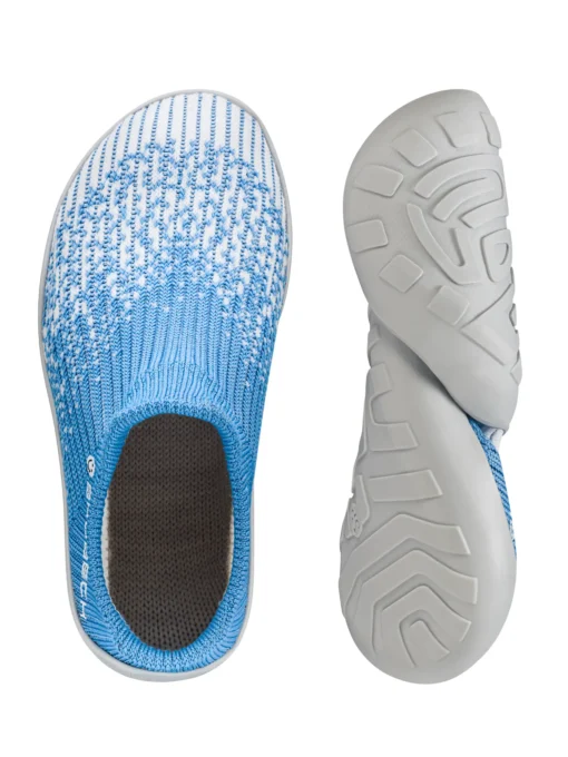 BAREFOOT Gyermek merinó gyapjú mezítlábas cipő - Világoskék / Világosszürke - Image 10