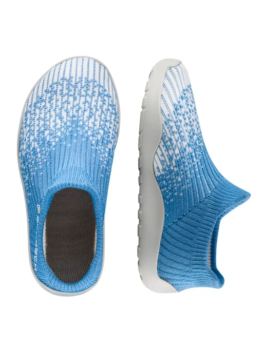 BAREFOOT Gyermek merinó gyapjú mezítlábas cipő - Világoskék / Világosszürke - Image 5