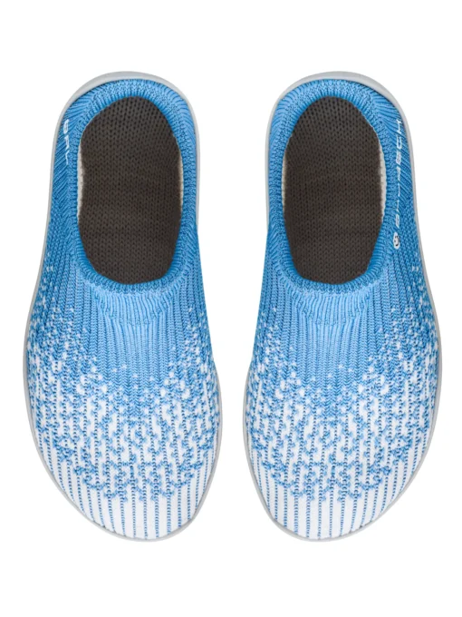 BAREFOOT Gyermek merinó gyapjú mezítlábas cipő - Világoskék / Világosszürke - Image 6