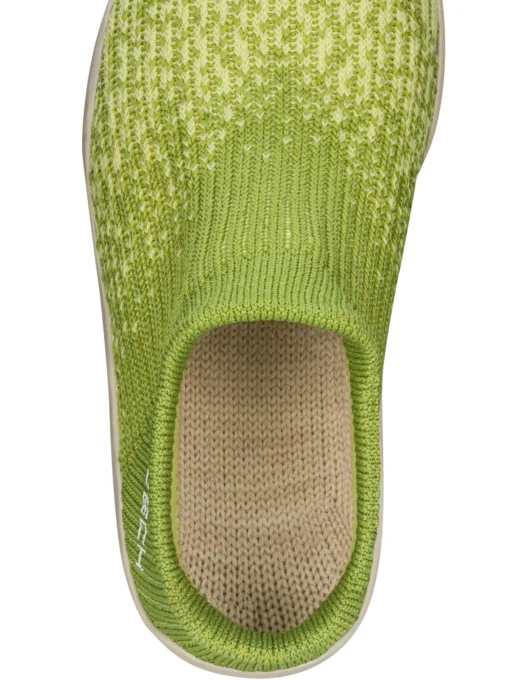 BAREFOOT Gyermek merinó gyapjú mezítlábas cipő - Zöld / Krém - Image 8