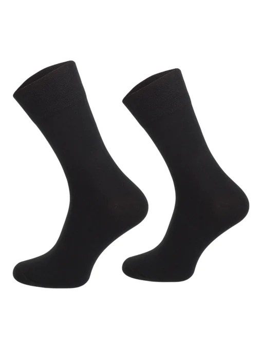 UNIFORM EVERYDAY Pamut hétköznapi zokni - Fekete - Image 2