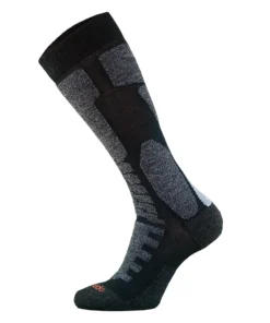 MOTO PERFORMANCE Drytex +polycolon hosszú motoros zokni - Fekete / Narancs