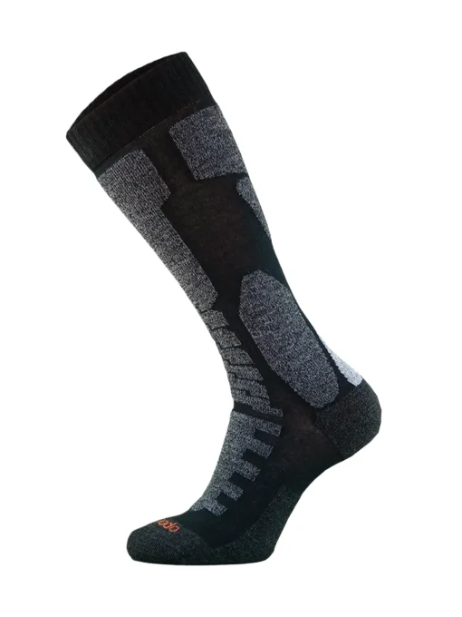 MOTO PERFORMANCE Drytex +polycolon hosszú motoros zokni - Fekete / Narancs