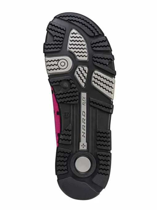 TREK MERINO Női vízálló merinó gyapjú túracipő - Rózsaszín / Fekete - Image 8