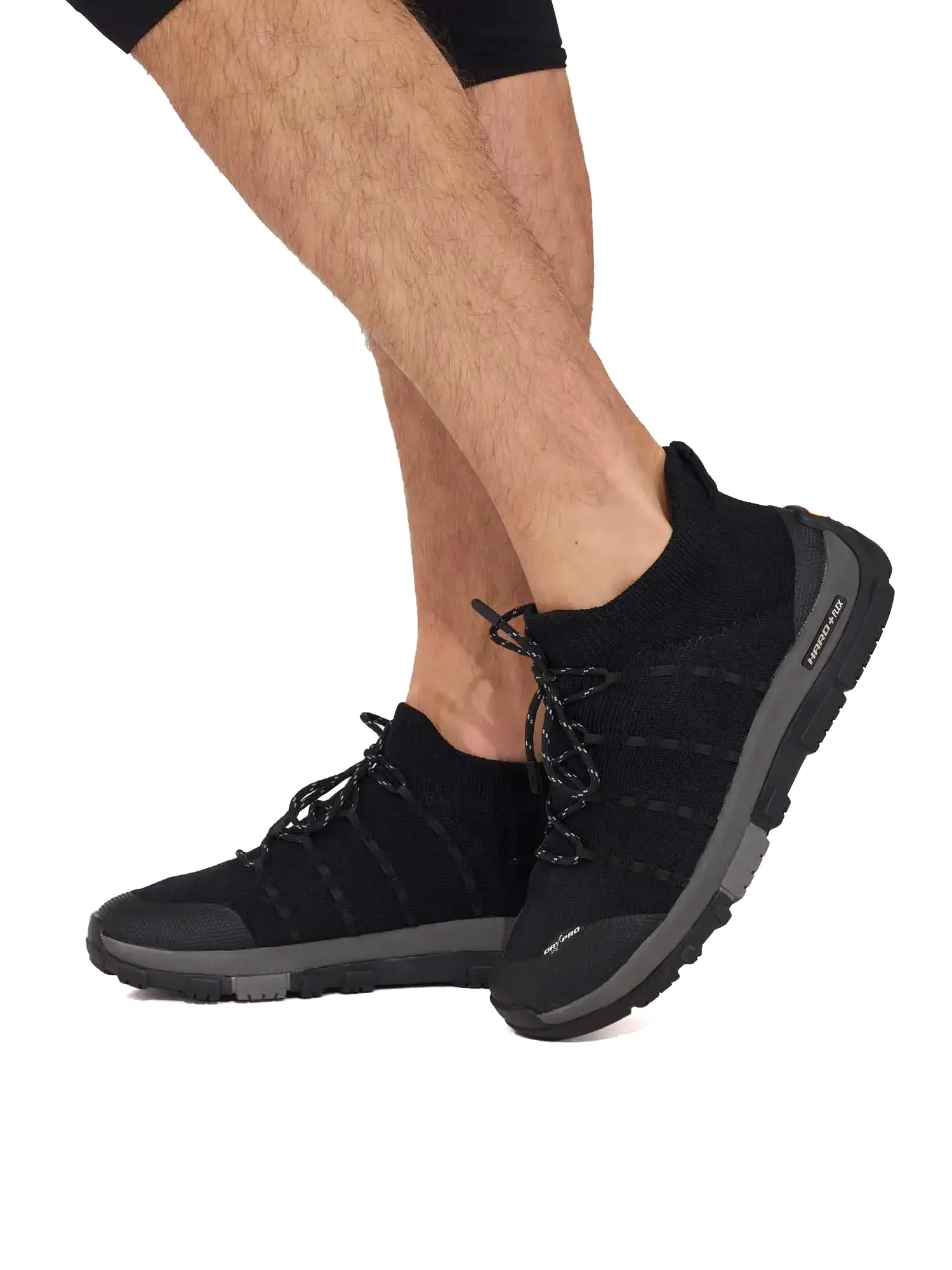 TREK MERINO Férfi vízálló merinó gyapjú túracipő - Fekete / Szürke - Image 8