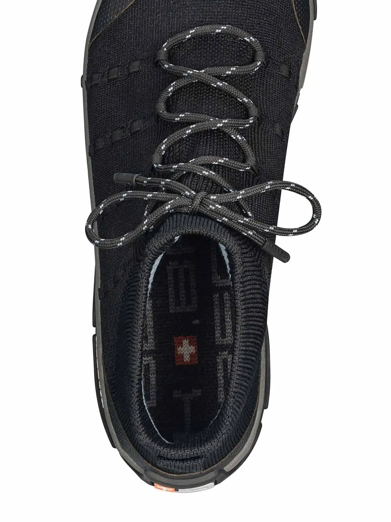 TREK MERINO Férfi vízálló merinó gyapjú túracipő - Fekete / Szürke - Image 5