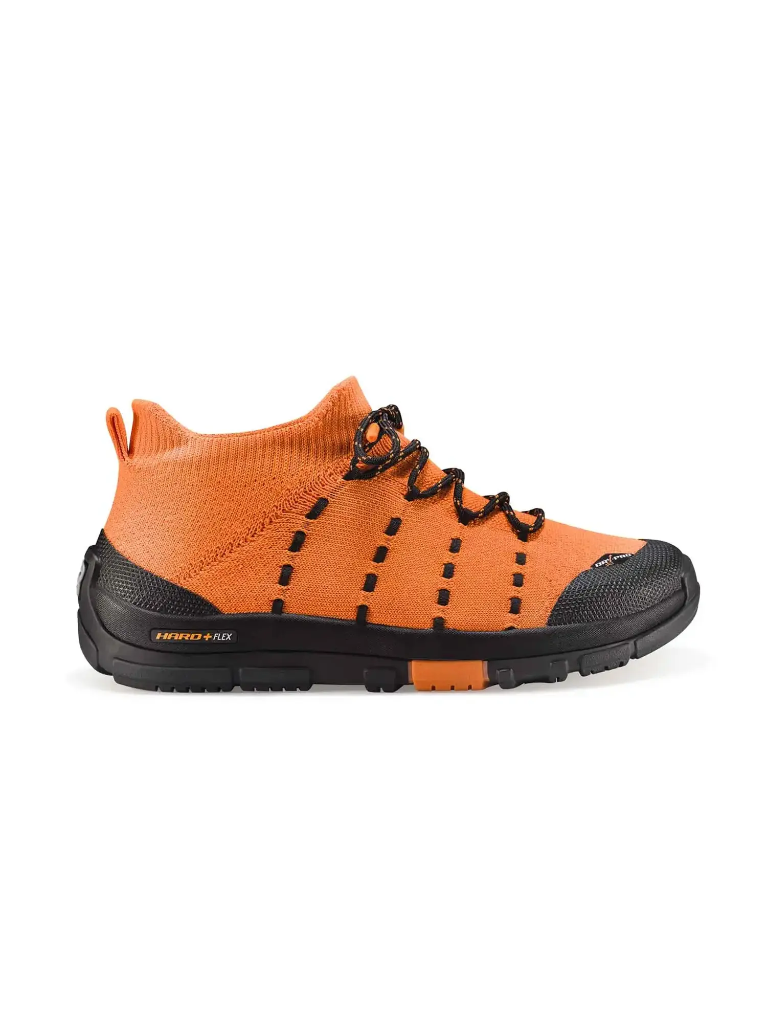 TREK MERINO Férfi vízálló merinó gyapjú túracipő - Narancs / Fekete - Image 4