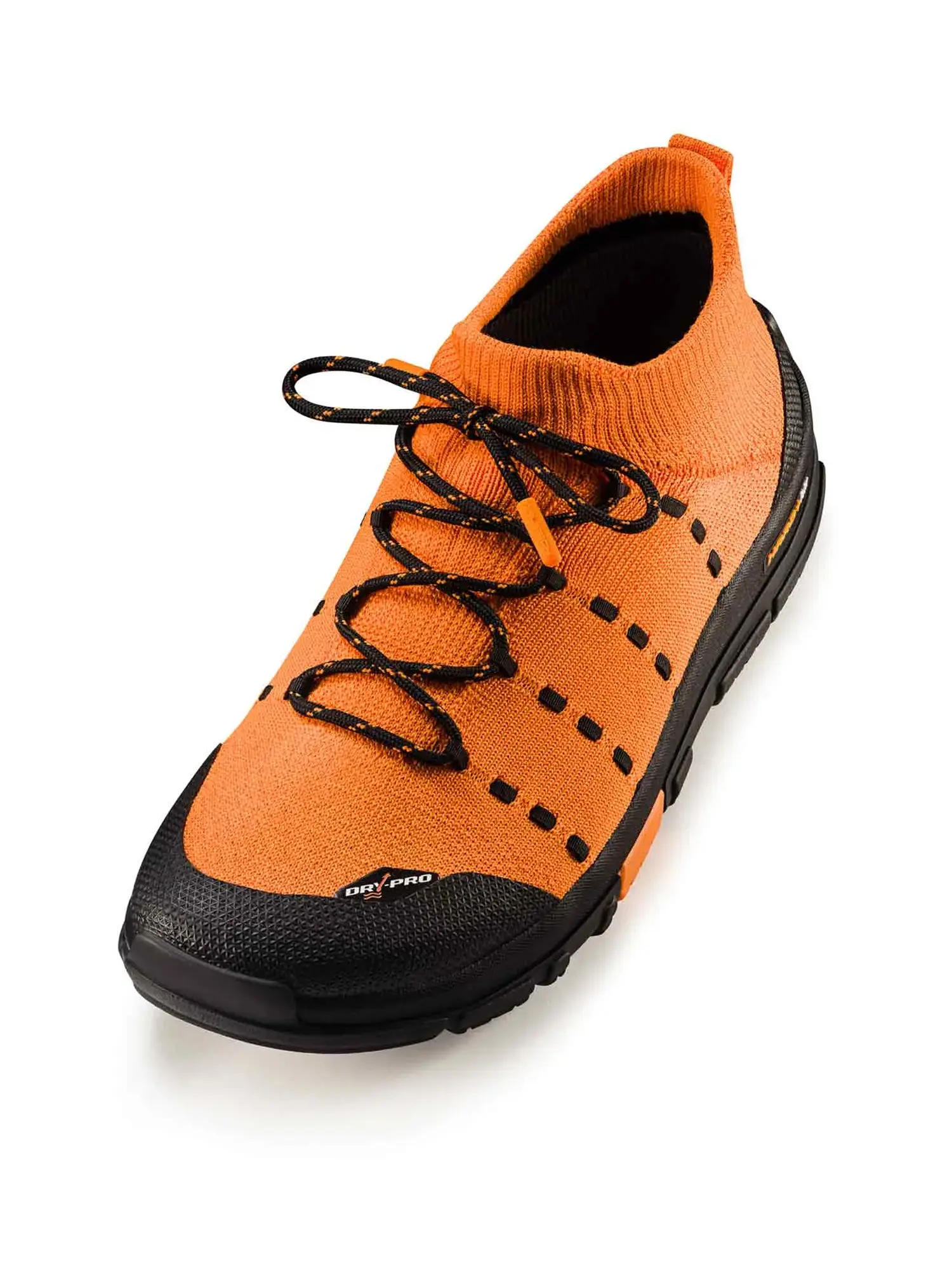 TREK MERINO Férfi vízálló merinó gyapjú túracipő - Narancs / Fekete - Image 5