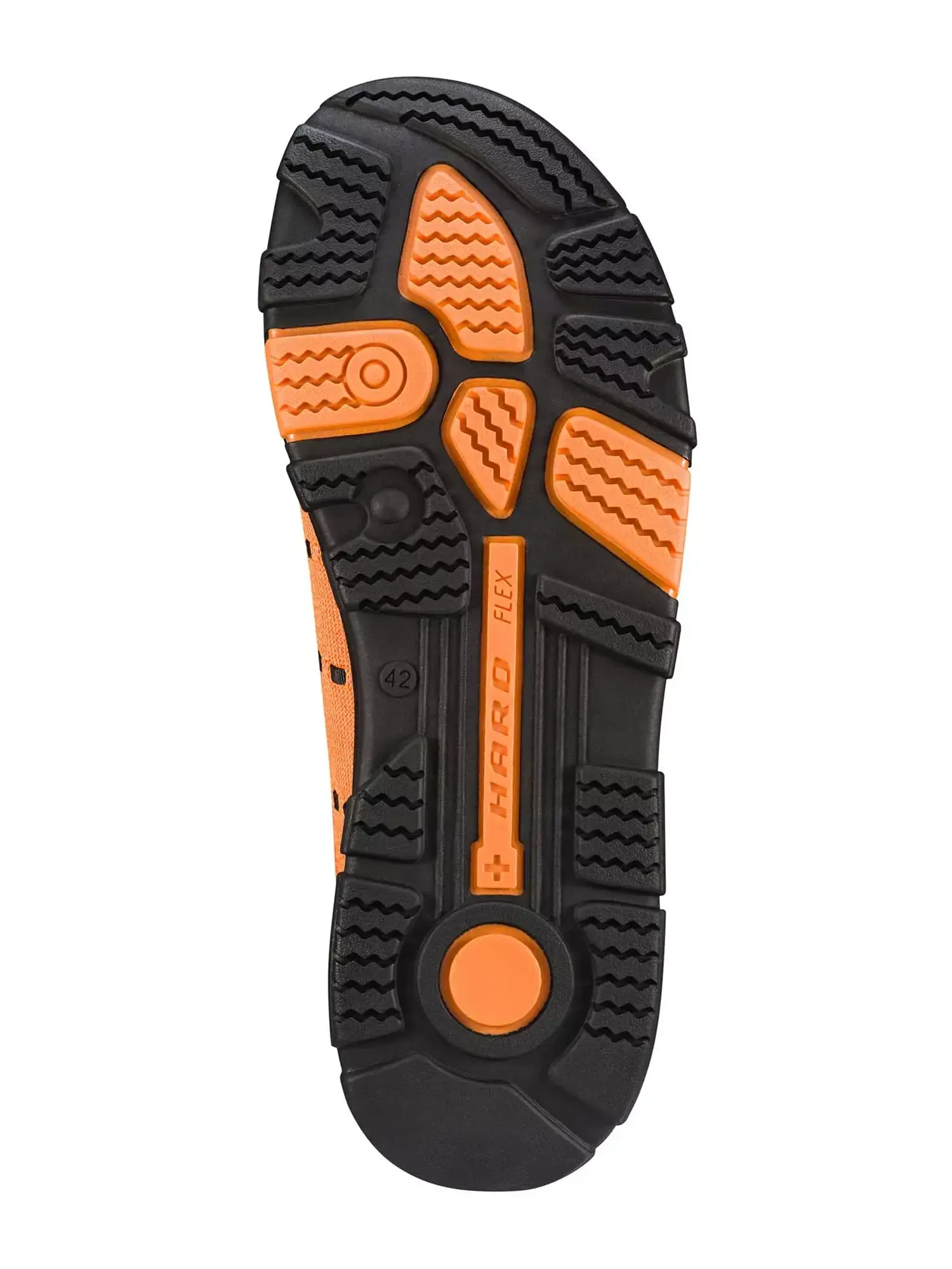 TREK MERINO Férfi vízálló merinó gyapjú túracipő - Narancs / Fekete - Image 7