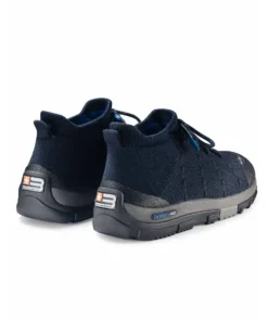 Alternative view of TREK MERINO Férfi vízálló merinó gyapjú túracipő - Sötétkék / Kék